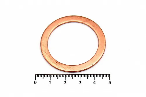 Шайба медная 35х45х1.5 мм